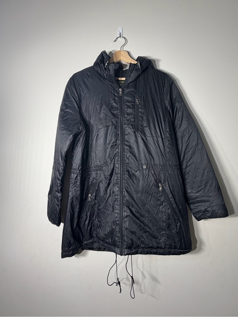 G.H Bass Mens All Weather Water~Wind Resistant Nylon Shell Explorer Jacket Sz L